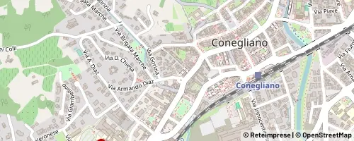 Mappa Conegliano