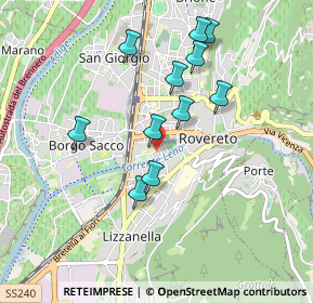 Mappa Via Udine, 38068 Rovereto TN, Italia (0.83545)