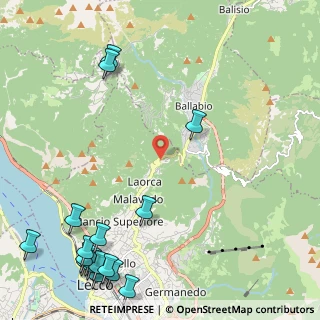 Mappa Via della Valsassina, 23900 Lecco LC, Italia (3.30412)