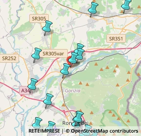 Mappa 141 d'Isonzo, 34072 Gradisca d'Isonzo GO, Italia (5.743)