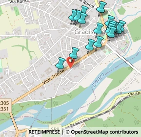 Mappa Viale Trieste, 34072 Gradisca d'Isonzo GO, Italia (0.5835)