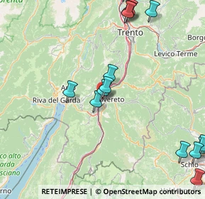 Mappa Via Libertà, 38068 Rovereto TN, Italia (21.242)