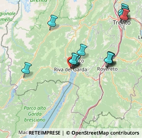 Mappa Via Giuseppe Mazzini, 38066 Riva del Garda TN, Italia (16.0375)