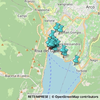Mappa Piazza Garibaldi, 38066 Riva del Garda TN, Italia (0.7025)