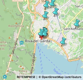 Mappa Via Giuseppe Mazzini, 38066 Riva del Garda TN, Italia (0.76909)