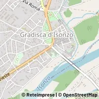 Map Gradisca d'Isonzo