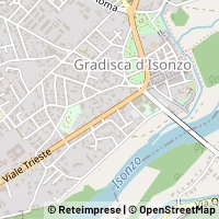 Peta Gradisca d'Isonzo