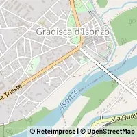 Kaart Gradisca d'Isonzo