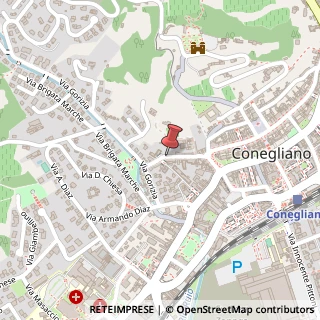 Mappa Via P. Caronelli, 33, 31015 Conegliano, Treviso (Veneto)