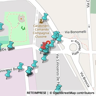 Mappa Via S. Vincenzo de Paoli, 24023 Clusone BG, Italia (0.056)
