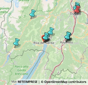 Mappa Viale Dante Alighieri, 38066 Riva del Garda TN, Italia (15.995)