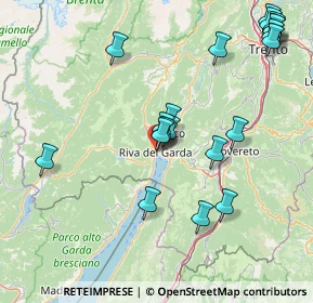 Mappa Viale Dante Alighieri, 38066 Riva del Garda TN, Italia (17.6405)