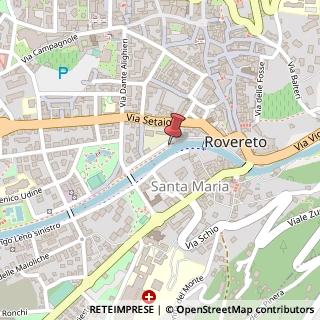 Mappa Via Lungo Leno Destro, 25a, 38068 Rovereto, Trento (Trentino-Alto Adige)