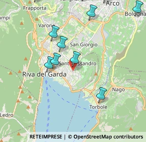 Mappa Via Filanda, 38066 Riva del Garda TN, Italia (2.71)