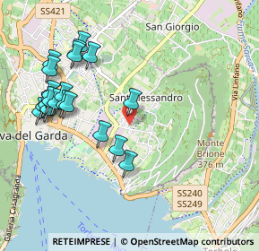 Mappa Via Filanda, 38066 Riva del Garda TN, Italia (1.081)