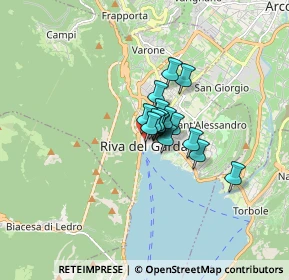 Mappa Via Montanara, 38066 Riva del Garda TN, Italia (0.76688)