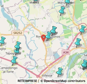 Mappa Località Fornace, 34076 Romans D'isonzo GO, Italia (2.99063)