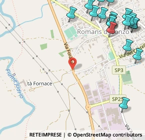 Mappa Località Fornace, 34076 Romans D'isonzo GO, Italia (0.8045)