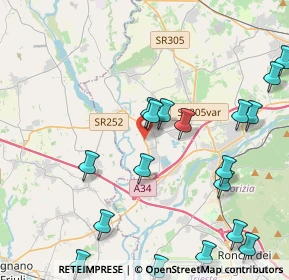 Mappa Località Fornace, 34076 Romans D'isonzo GO, Italia (5.4075)