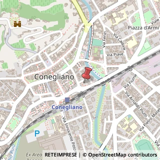 Mappa Via G. Verdi, 45, 31015 Conegliano, Treviso (Veneto)