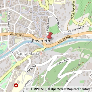Mappa Via Guglielmo Castelbarco, 7, 38068 Rovereto, Trento (Trentino-Alto Adige)
