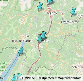 Mappa Viale della Vittoria, 38068 Rovereto TN, Italia (24.26077)