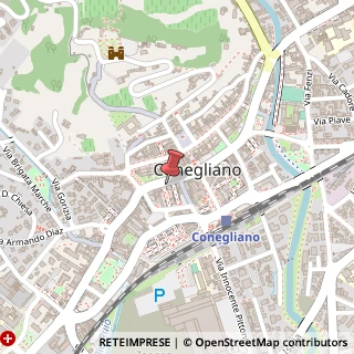 Mappa Corso Vittorio Emanuele II, 63, 31015 Conegliano, Treviso (Veneto)
