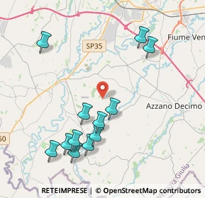 Mappa Via Parussa, 33087 Pasiano di Pordenone PN, Italia (4.29583)