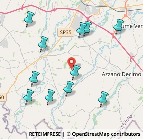 Mappa Via Parussa, 33087 Pasiano di Pordenone PN, Italia (4.41091)