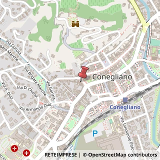 Mappa Via Guglielmo Marconi, 7, 31015 Conegliano, Treviso (Veneto)
