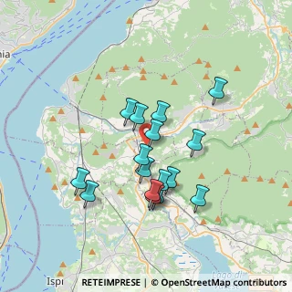 Mappa Via Montessori, 21036 Gemonio VA, Italia (2.98938)