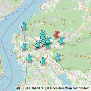 Mappa Via Montessori, 21036 Gemonio VA, Italia (2.49071)