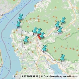 Mappa Via Montessori, 21036 Gemonio VA, Italia (3.74909)