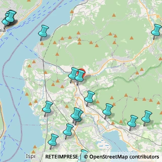 Mappa Via Montessori, 21036 Gemonio VA, Italia (6.748)
