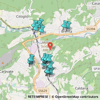 Mappa Via Montessori, 21036 Gemonio VA, Italia (0.93)