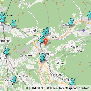 Mappa Via Montessori, 21036 Gemonio VA, Italia (3.01308)