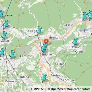Mappa Via Montessori, 21036 Gemonio VA, Italia (3.31154)