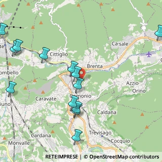 Mappa Via Montessori, 21036 Gemonio VA, Italia (2.59923)