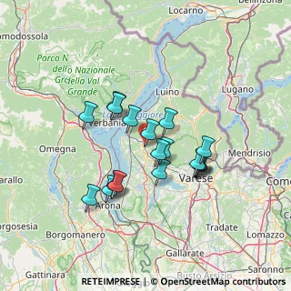 Mappa Via Montessori, 21036 Gemonio VA, Italia (11.28778)