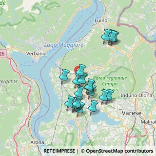 Mappa Via Montessori, 21036 Gemonio VA, Italia (6.5165)