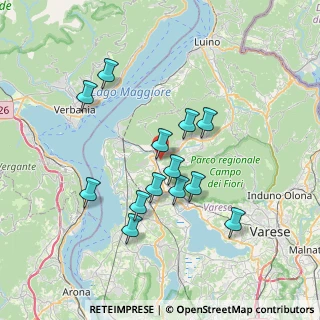 Mappa Via Montessori, 21036 Gemonio VA, Italia (6.48615)