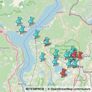 Mappa Via Montessori, 21036 Gemonio VA, Italia (9.6925)