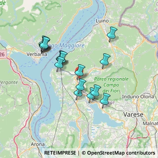 Mappa Via Montessori, 21036 Gemonio VA, Italia (6.62765)