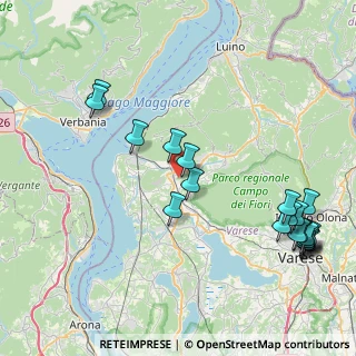 Mappa Via Montessori, 21036 Gemonio VA, Italia (10.18)