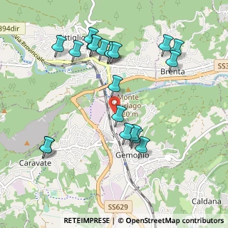 Mappa Via Verdi, 21036 Gemonio VA, Italia (1.0475)