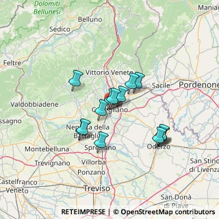 Mappa Corte delle Rose, 31015 Conegliano TV, Italia (11.05143)