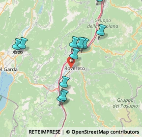 Mappa , 38068 Rovereto TN, Italia (7.48)