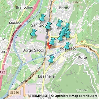 Mappa , 38068 Rovereto TN, Italia (0.75143)
