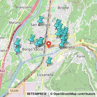 Mappa , 38068 Rovereto TN, Italia (0.79111)