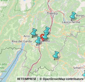 Mappa , 38068 Rovereto TN, Italia (22.21455)